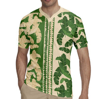 Hawaii Pua Kenikeni Lei Rugby Jersey With Lau Maia Green