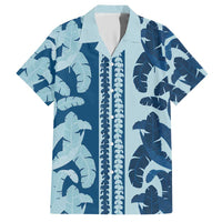 Hawaii Pua Kenikeni Lei Hawaiian Shirt With Lau Maia Royal Blue
