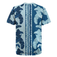 Hawaii Pua Kenikeni Lei Rugby Jersey With Lau Maia Royal Blue