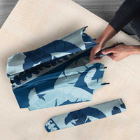 Hawaii Pua Kenikeni Lei Umbrella With Lau Maia Royal Blue
