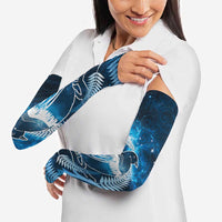 New Zealand Matariki Arm Sleeves Pigeon Kereru Maori Fern Art