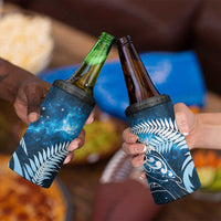 New Zealand Matariki 4 in 1 Can Cooler Tumbler Pigeon Kereru Maori Fern Art LT05 - Polynesian Pride