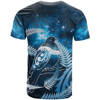 New Zealand Matariki T Shirt Pigeon Kereru Maori Fern Art LT05 - Polynesian Pride