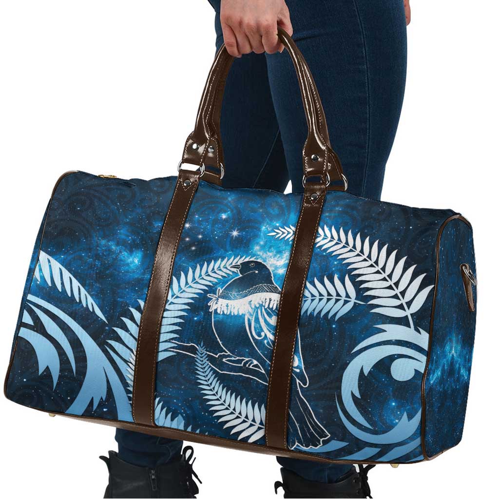 New Zealand Matariki Travel Bag Pigeon Kereru Maori Fern Art LT05 - Polynesian Pride