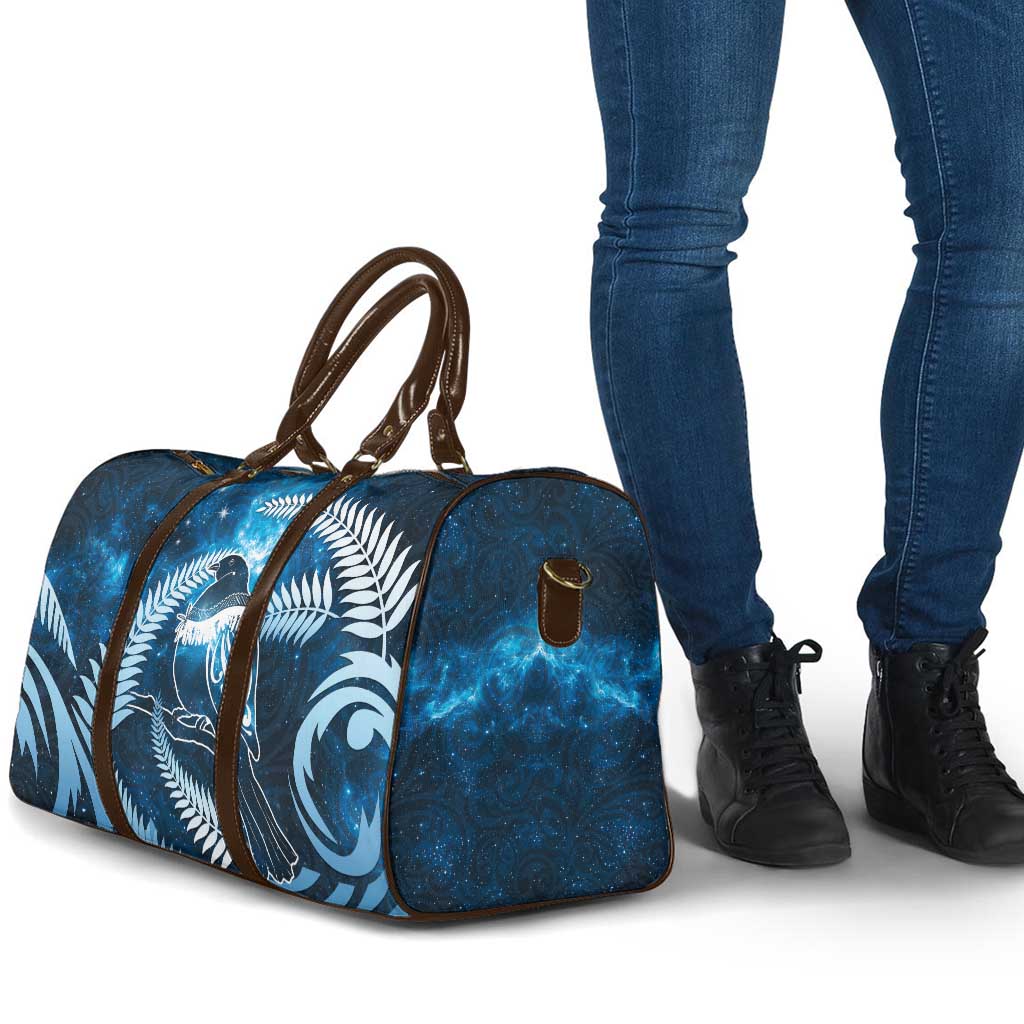 New Zealand Matariki Travel Bag Pigeon Kereru Maori Fern Art LT05 - Polynesian Pride