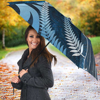 New Zealand Matariki Umbrella Pigeon Kereru Maori Fern Art