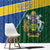 Solomon Islands Independence Day Window Curtain With Coat Of Arms