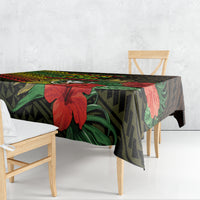 Hawaii Born and Raised Tablecloth Kanaka Maoli Flag Day