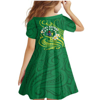 Cook Islands Happy Constitution Day Family Matching Mermaid Dress and Hawaiian Shirt Pattern Tribal Art LT05 - Polynesian Pride