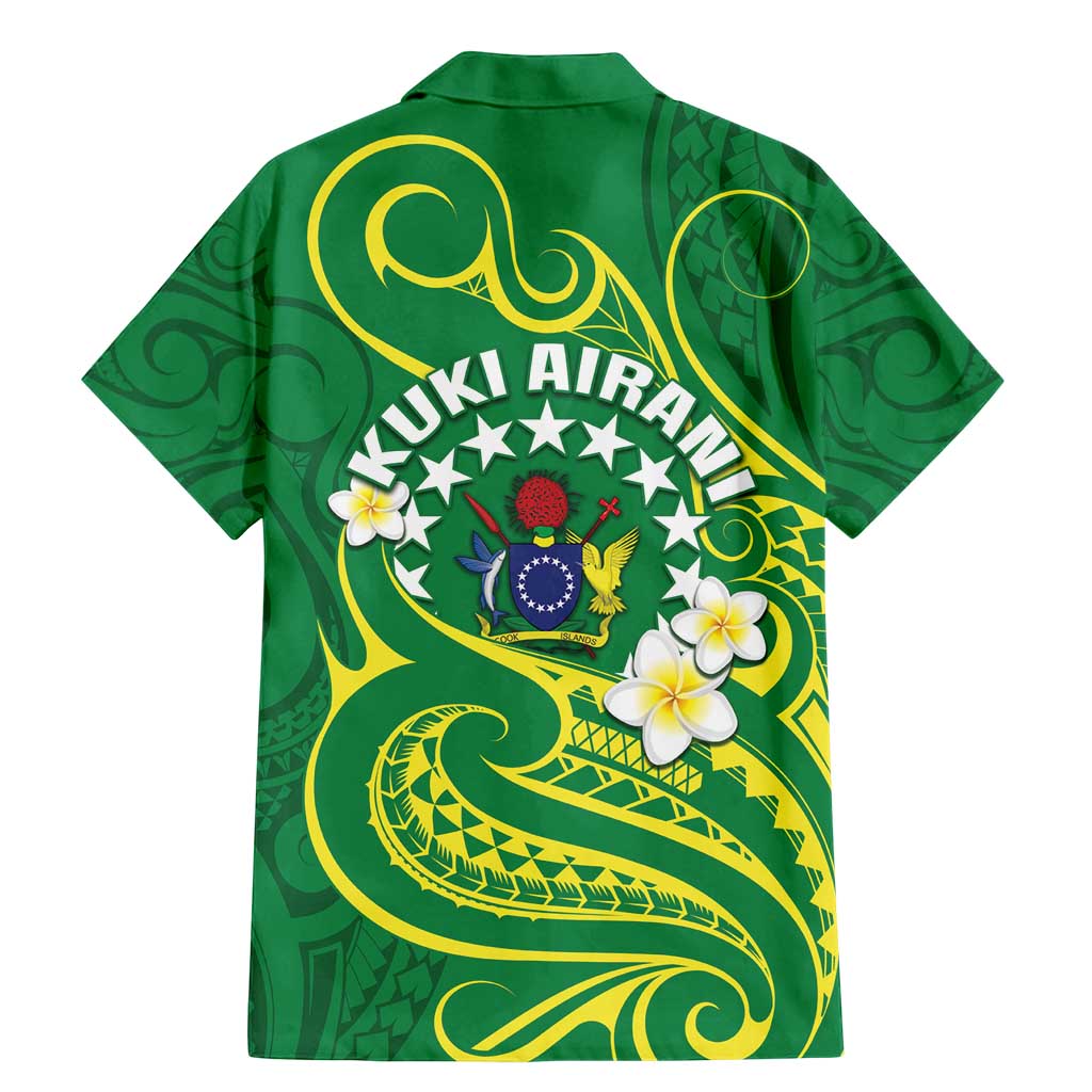 Cook Islands Happy Constitution Day Family Matching Mermaid Dress and Hawaiian Shirt Pattern Tribal Art LT05 - Polynesian Pride