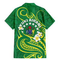 Cook Islands Happy Constitution Day Family Matching Mermaid Dress and Hawaiian Shirt Pattern Tribal Art LT05 - Polynesian Pride