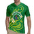 Cook Islands Happy Constitution Day Rugby Jersey Pattern Tribal Art