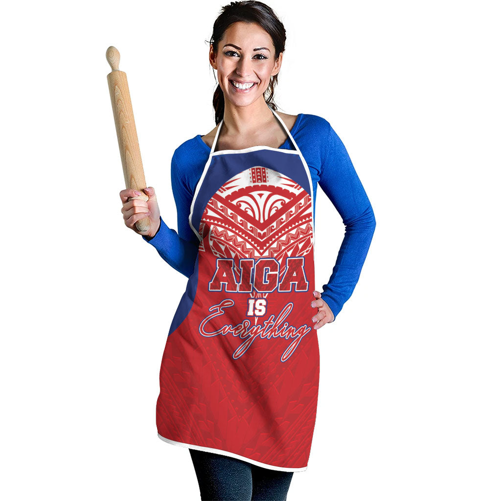 Aiga Samoa Apron Aiga Is Everything LT05 - Polynesian Pride