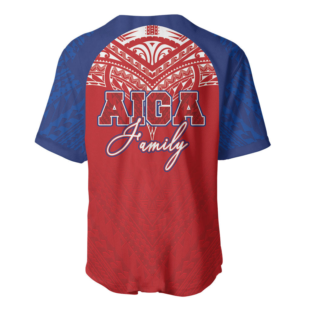 Aiga Samoa Baseball Jersey Aiga Is Everything LT05 - Polynesian Pride
