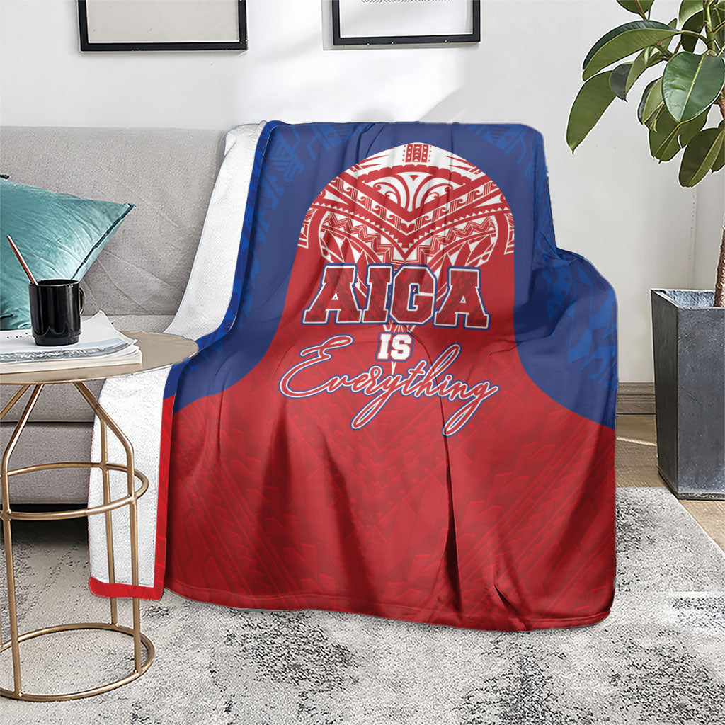 Aiga Samoa Blanket Aiga Is Everything LT05 - Polynesian Pride