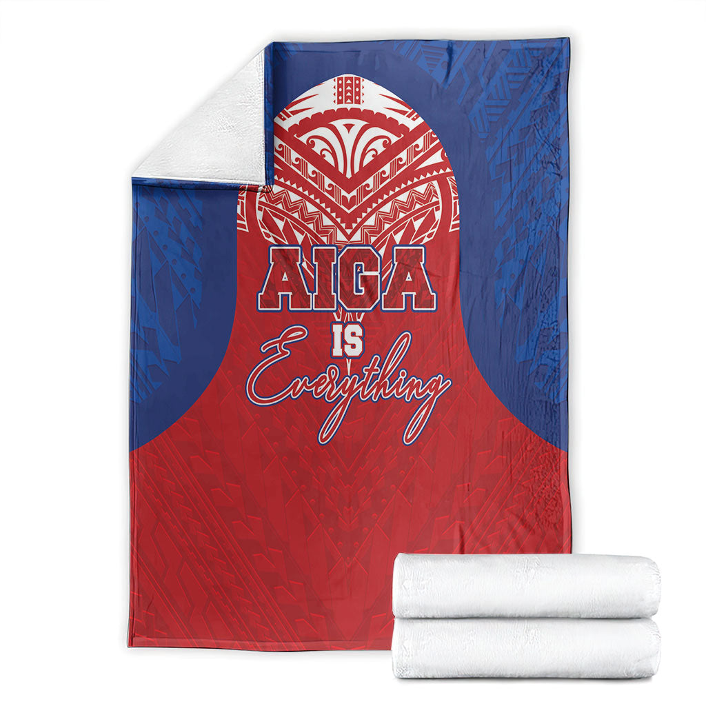 Aiga Samoa Blanket Aiga Is Everything LT05 - Polynesian Pride