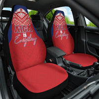 Aiga Samoa Car Seat Cover Aiga Is Everything LT05 One Size Red - Polynesian Pride