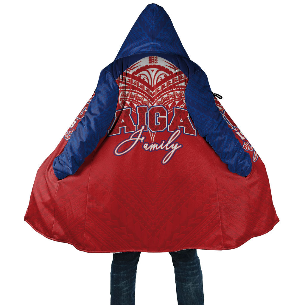 Aiga Samoa Cloak Aiga Is Everything LT05 Unisex Red - Polynesian Pride
