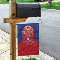 Aiga Samoa Garden Flag Aiga Is Everything LT05 - Polynesian Pride