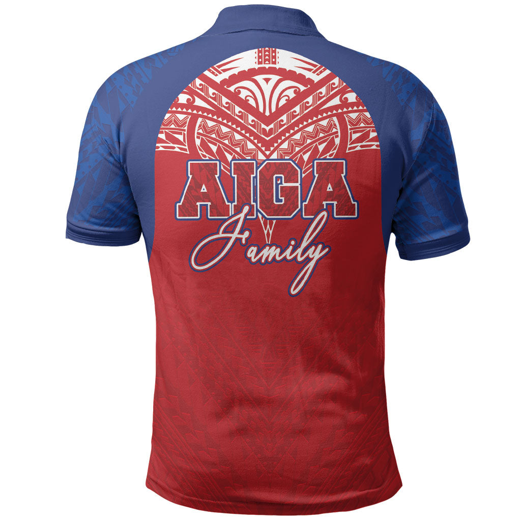 Aiga Samoa Polo Shirt Aiga Is Everything LT05 - Polynesian Pride