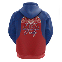 Aiga Samoa Zip Hoodie Aiga Is Everything LT05 - Polynesian Pride