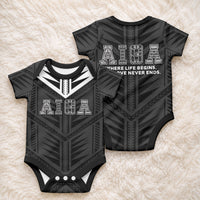 Samoa Aiga Baby Onesie Samoan Tribal Pattern LT05 - Polynesian Pride