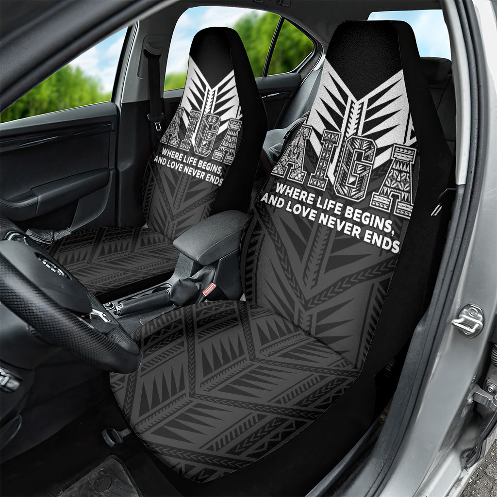 Samoa Aiga Car Seat Cover Samoan Tribal Pattern LT05 - Polynesian Pride