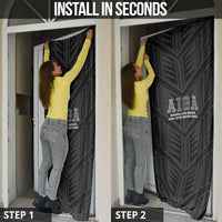 Samoa Aiga Door Cover Samoan Tribal Pattern LT05 - Polynesian Pride