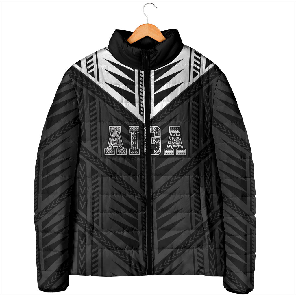 Samoa Aiga Padded Jacket Samoan Tribal Pattern LT05 - Polynesian Pride