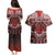 Personalised New Zealand Aotearoa Couples Matching Puletasi and Hawaiian Shirt Te Reo Maori Ake Ake Ake - Polynesian Pride