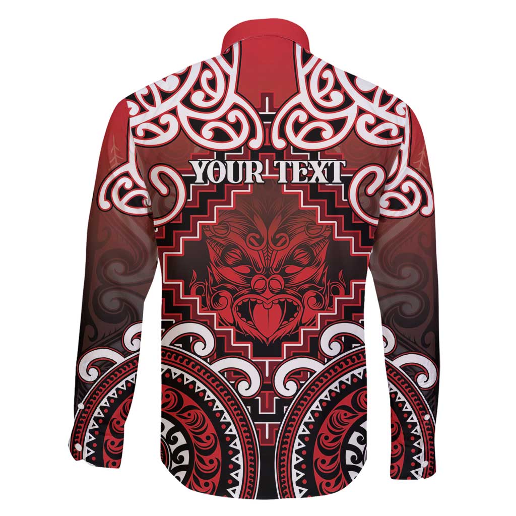 Personalised New Zealand Aotearoa Family Matching Off Shoulder Maxi Dress and Hawaiian Shirt Te Reo Maori Ake Ake Ake LT05 - Polynesian Pride