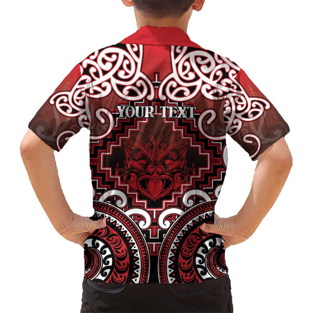 Personalised New Zealand Aotearoa Hawaiian Shirt Te Reo Maori Ake Ake Ake - Polynesian Pride