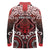 Personalised New Zealand Aotearoa Long Sleeve Polo Shirt Te Reo Maori Ake Ake Ake - Polynesian Pride