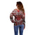 Personalised New Zealand Aotearoa Off Shoulder Sweater Te Reo Maori Ake Ake Ake - Polynesian Pride