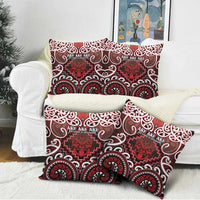 New Zealand Aotearoa Pillow Cover Te Reo Maori Ake Ake Ake LT05 - Polynesian Pride