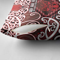 New Zealand Aotearoa Pillow Cover Te Reo Maori Ake Ake Ake LT05 - Polynesian Pride
