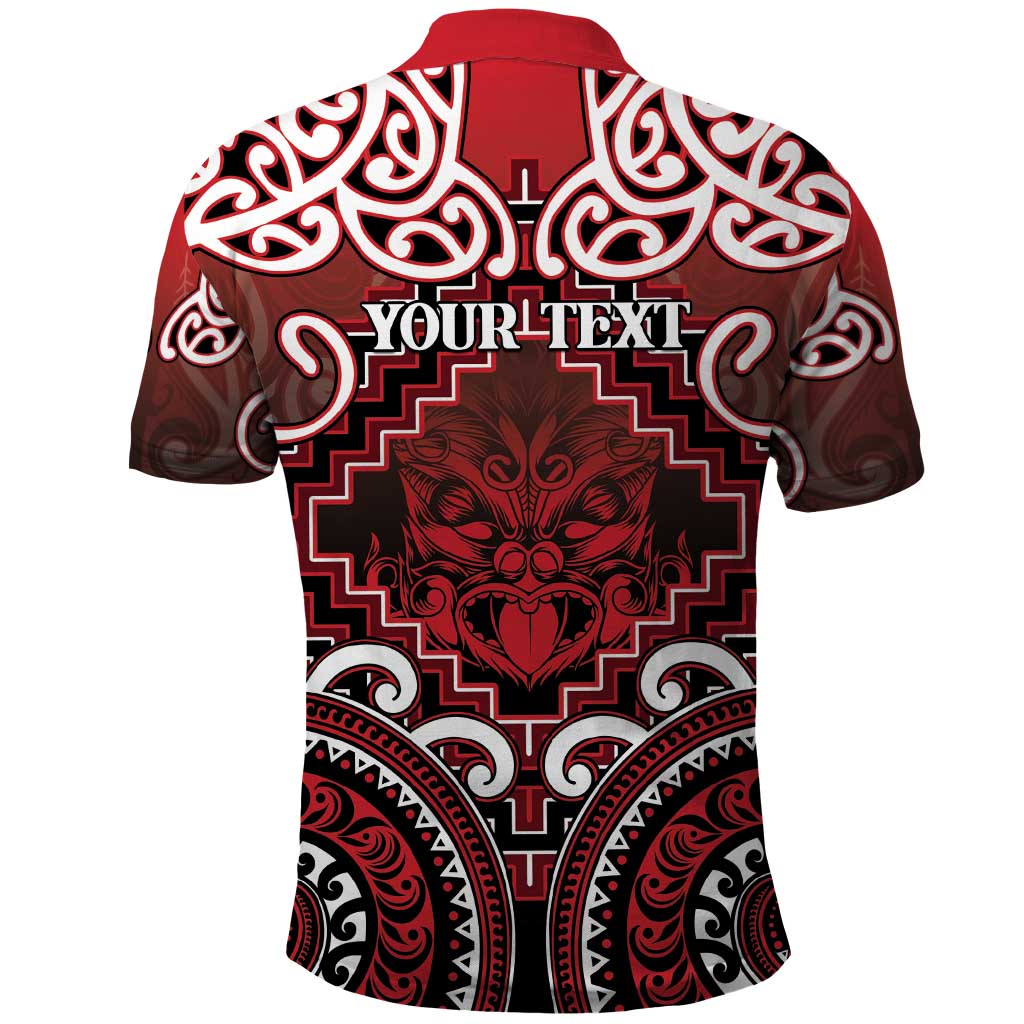 Personalised New Zealand Aotearoa Polo Shirt Te Reo Maori Ake Ake Ake - Polynesian Pride