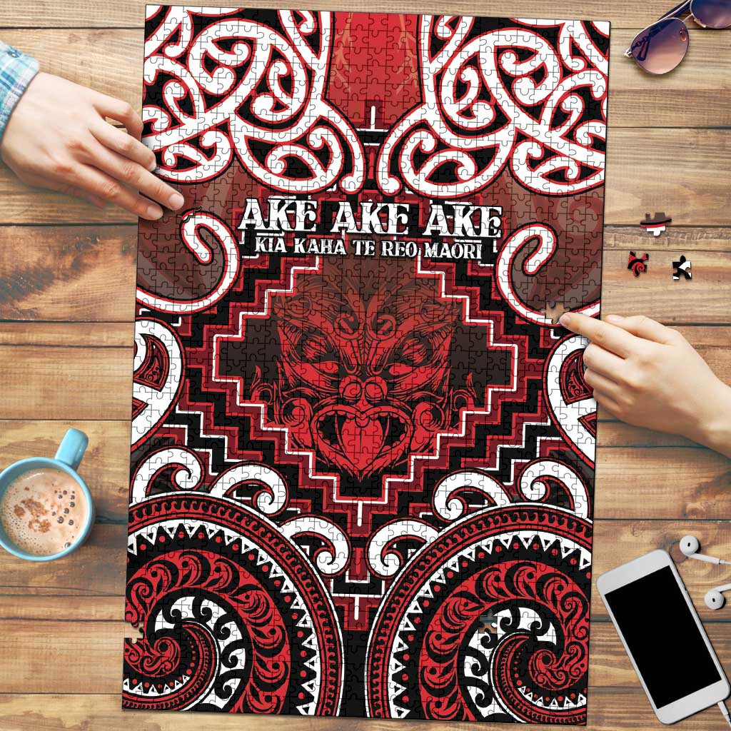 New Zealand Aotearoa Puzzle Te Reo Maori Ake Ake Ake - Polynesian Pride