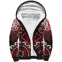 Personalised New Zealand Aotearoa Sherpa Hoodie Te Reo Maori Ake Ake Ake - Polynesian Pride