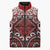 Personalised New Zealand Aotearoa Sleeveless Puffer Jacket Te Reo Maori Ake Ake Ake - Polynesian Pride