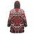 Personalised New Zealand Aotearoa Wearable Blanket Hoodie Te Reo Maori Ake Ake Ake - Polynesian Pride