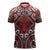 Personalised New Zealand Aotearoa Zipper Polo Shirt Te Reo Maori Ake Ake Ake - Polynesian Pride