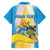 Personalised Tuvalu Independence Day Family Matching Short Sleeve Bodycon Dress and Hawaiian Shirt Tuvalu Mo Te Atua - Polynesian Pride