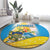 Tuvalu Independence Day Round Carpet Tuvalu Mo Te Atua - Polynesian Pride
