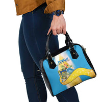 Tuvalu Independence Day Shoulder Handbag Tuvalu Mo Te Atua - Polynesian Pride