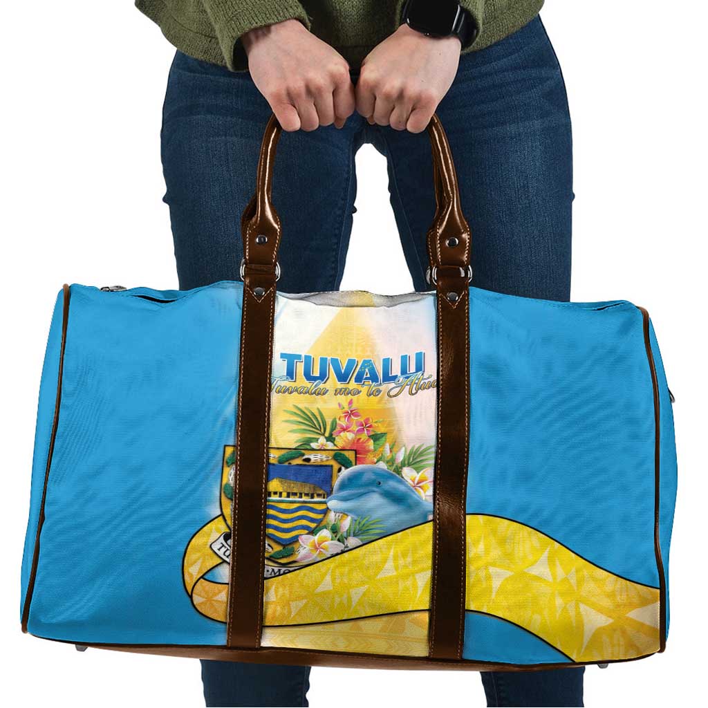 Tuvalu Independence Day Travel Bag Tuvalu Mo Te Atua - Polynesian Pride