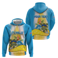Personalised Tuvalu Independence Day Zip Hoodie Tuvalu Mo Te Atua - Polynesian Pride