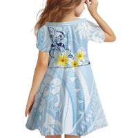 FSM Chuuk Constitution Day Family Matching Long Sleeve Bodycon Dress and Hawaiian Shirt Polynesian Curves Plumeria LT05 - Polynesian Pride