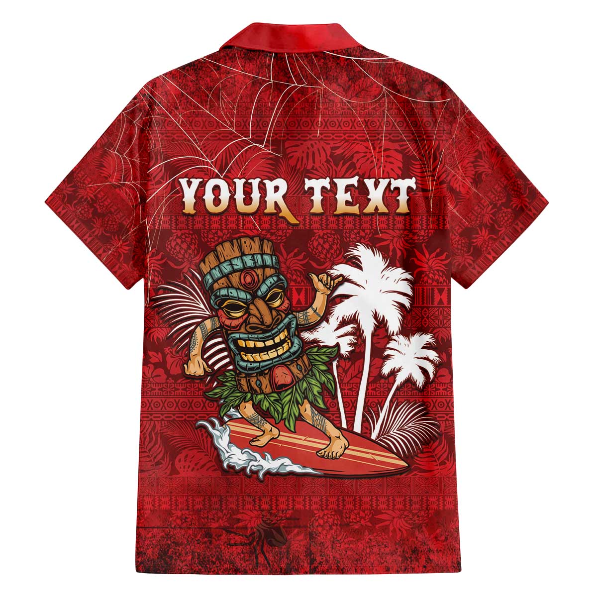 Personalised Aloha Halloween Family Matching Off The Shoulder Long Sleeve Dress and Hawaiian Shirt Skeleton Surfing LT05 - Polynesian Pride