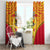 Papua New Guinea Rugby Window Curtain 2023 Pacific Championships The Kumuls LT05 - Polynesian Pride